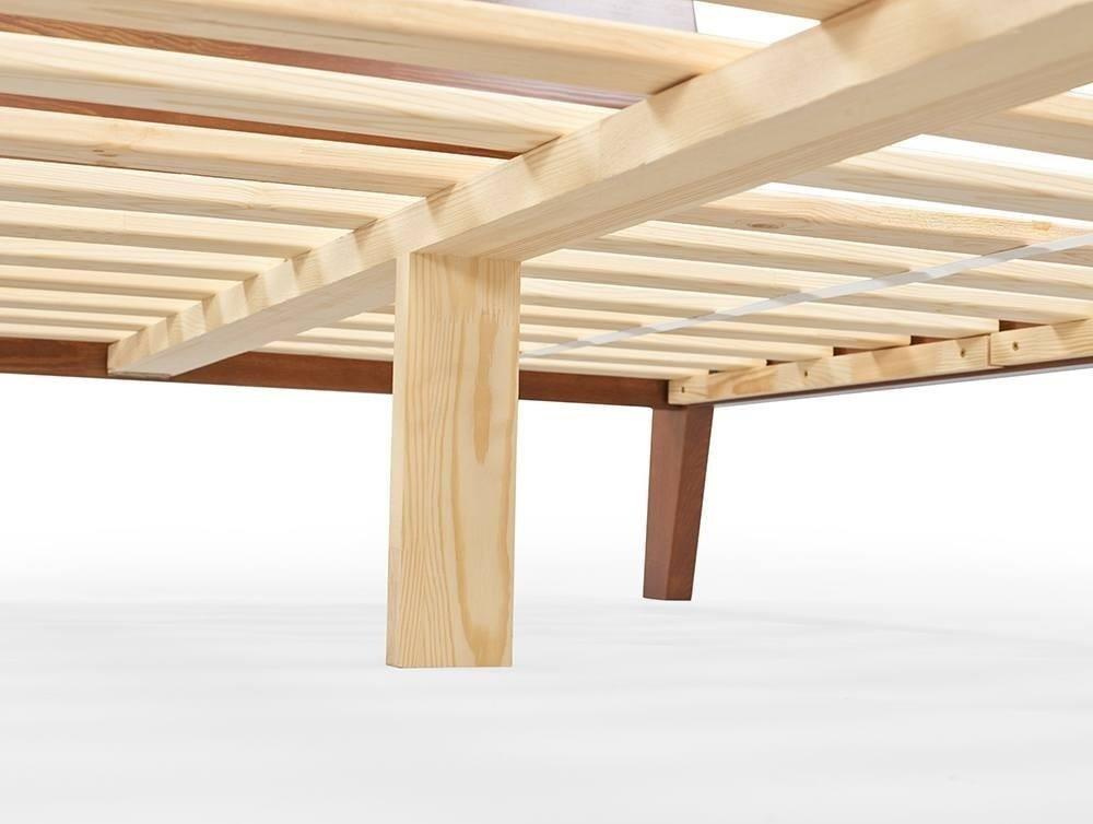 Wysyłka w 48h! Łóżko drewniane sosnowe Skandica AGAVA / 160x200 cm, kolor naturalny