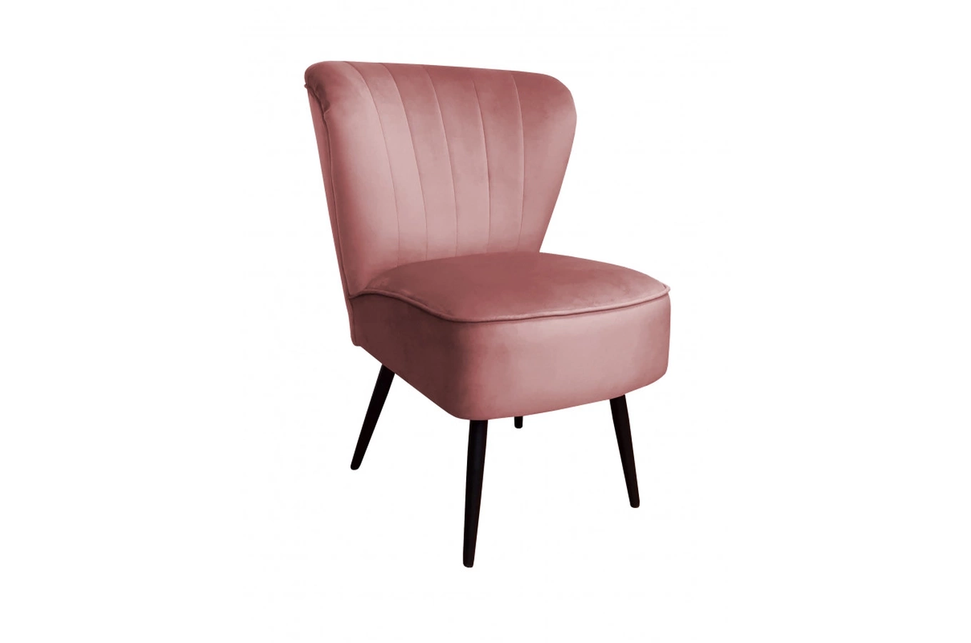 Tapicerowany fotel BOLSZEWIK na metalowych nogach