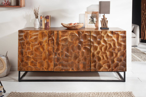 Stylowa komoda VULCANO z drewna mango / szer. 160 cm