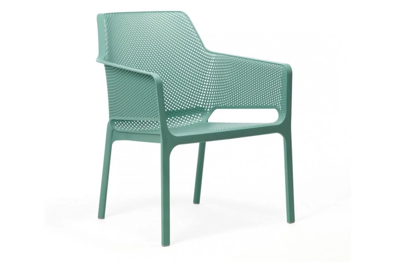 Zestaw mebli do ogrodu - rozkładany stół RIO 210-280 cm + 8 krzeseł NET RELAX