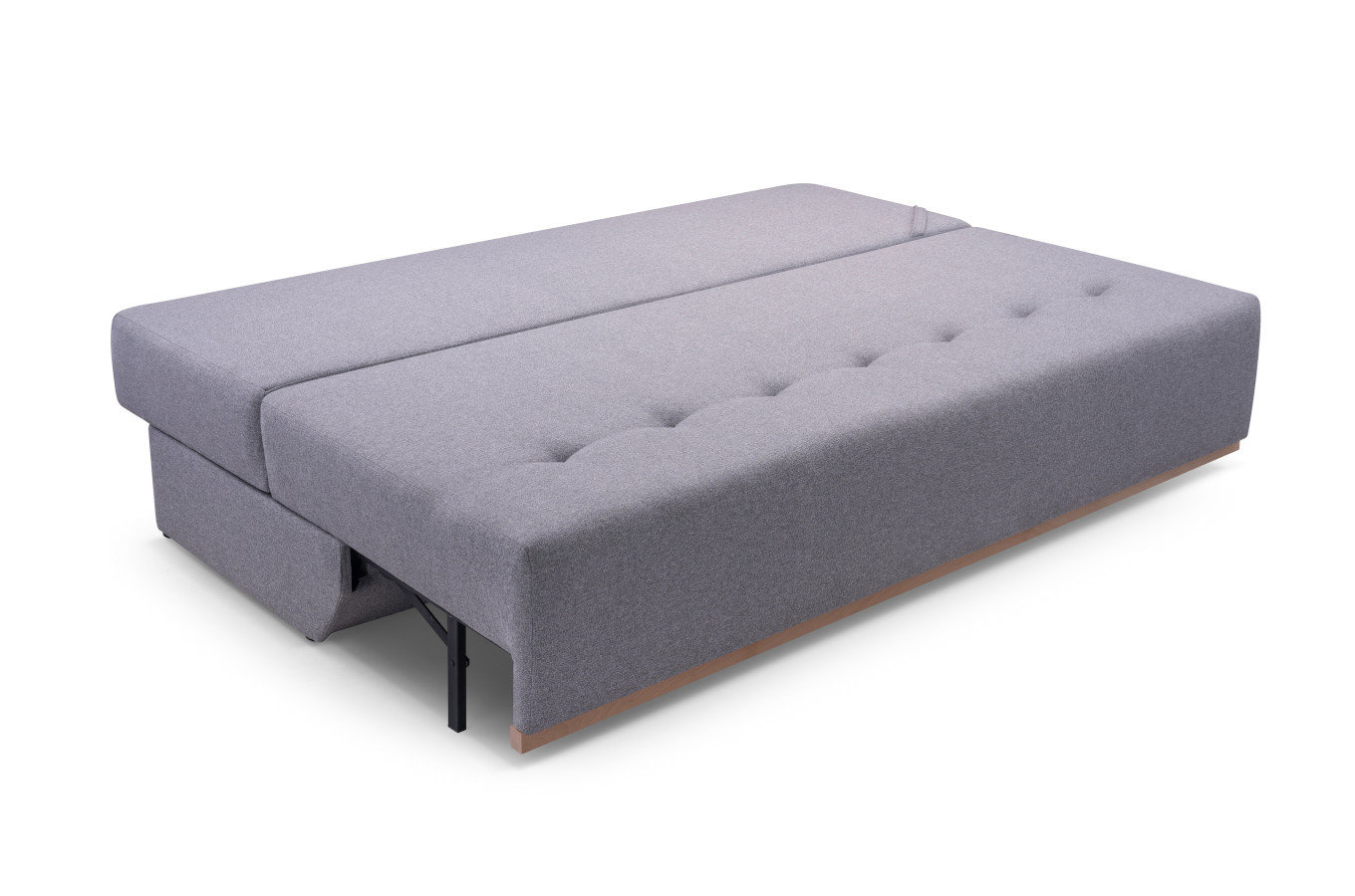 Elegancka rozkładana sofa NEGROS z pojemnikiem na pościel