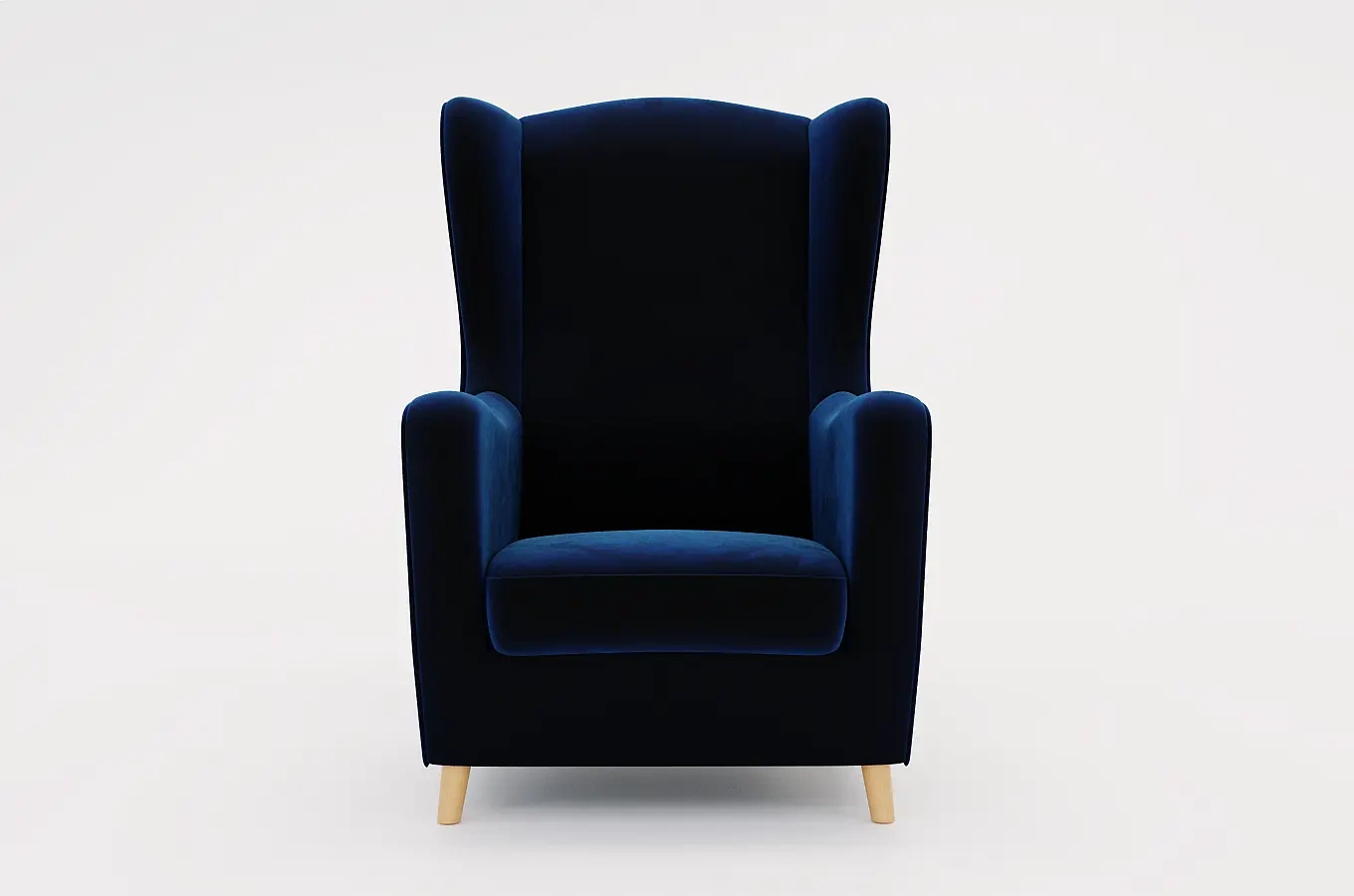 Fotel uszak Skandica AGNETA / 4 kolory tapicerki + 2 kolory nóg do wyboru!