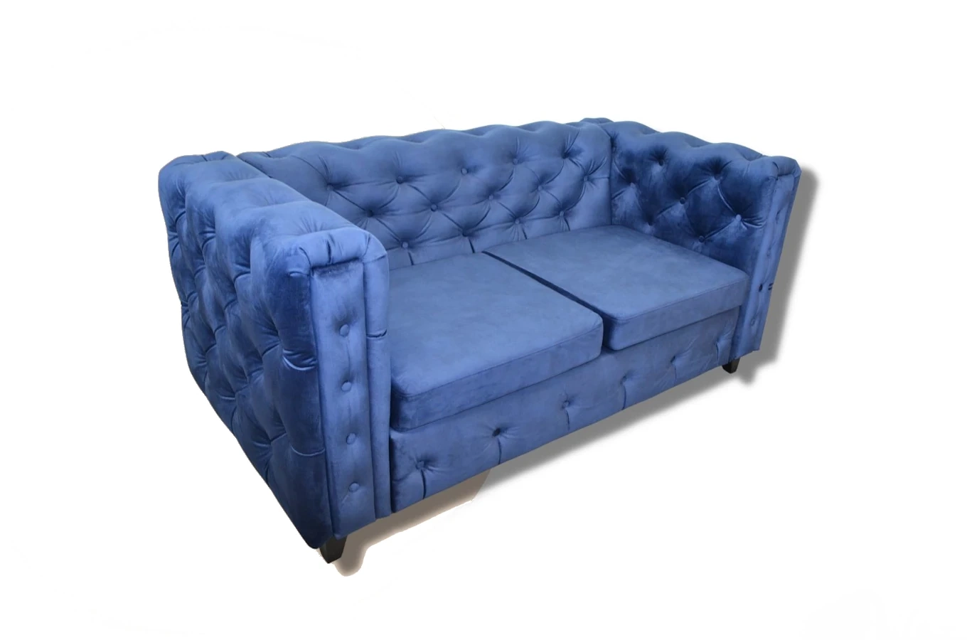 Elegancka 2-osobowa sofa MEDIOLAN II w stylu Chesterfield / szerokość 188 cm