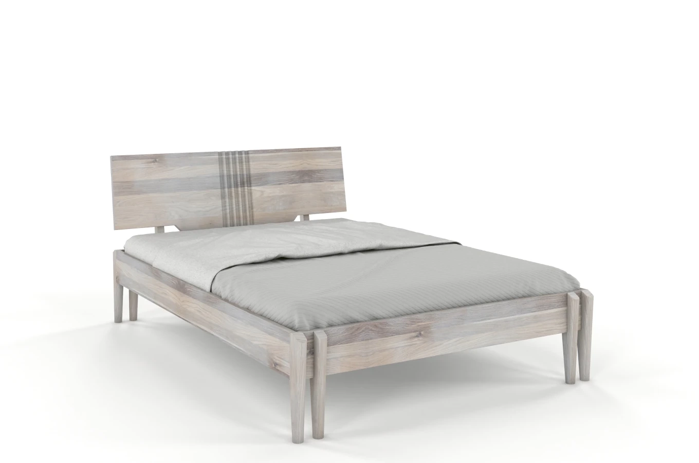 Łóżko drewniane dębowe Visby POZNAŃ