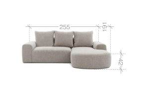 Nowoczesny narożnik ANDORA L