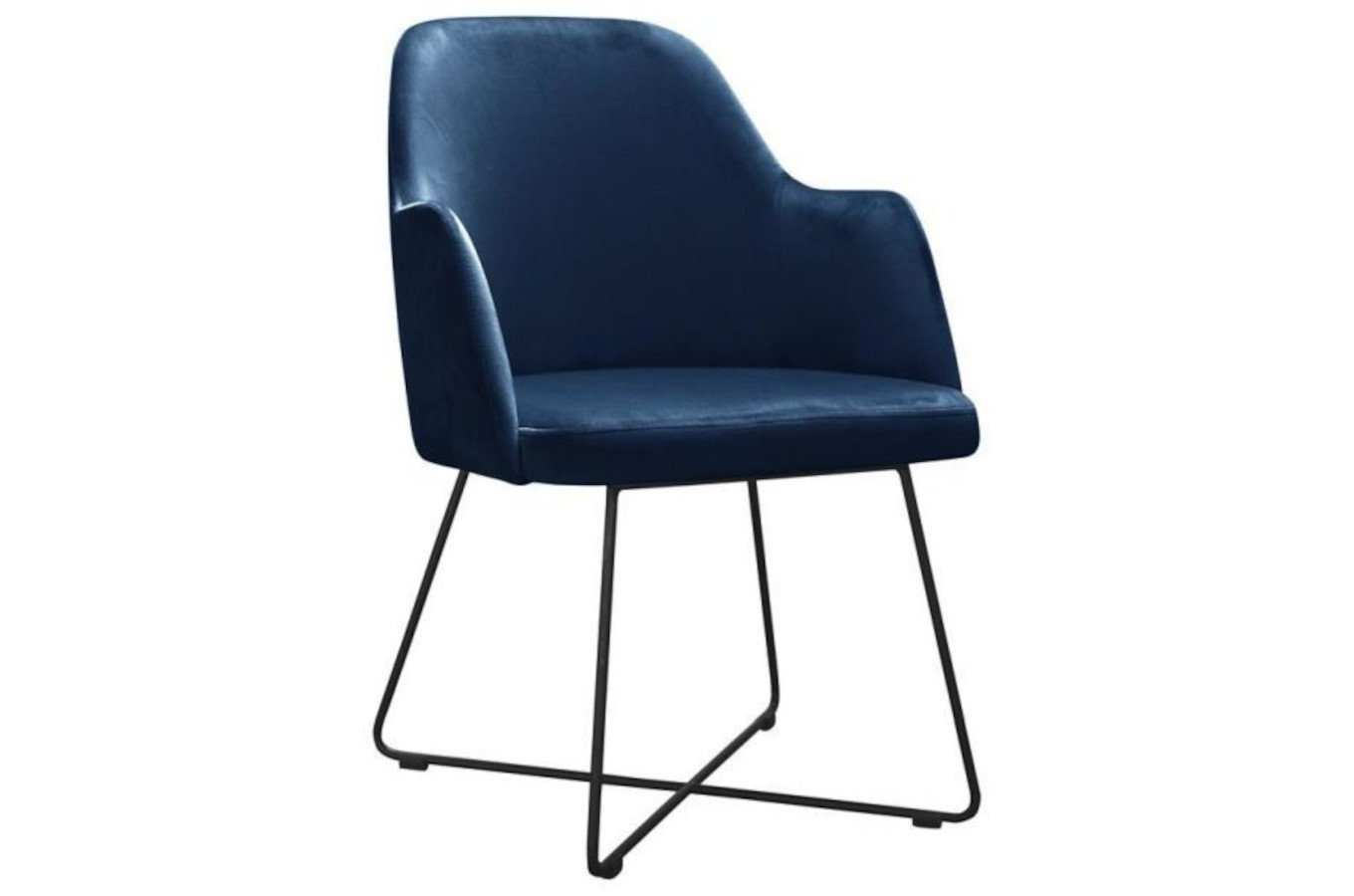 Nowoczesne krzesło tapicerowane z podłokietnikami BLEIK X