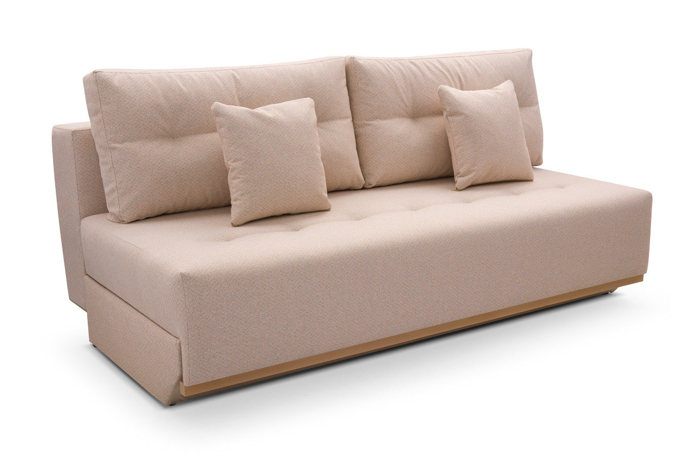 Elegancka rozkładana sofa NEGROS z pojemnikiem na pościel