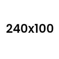 240x100 cm