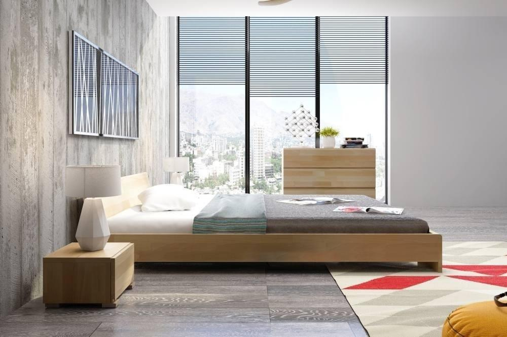 Łóżko drewniane bukowe Skandica VESTRE Long