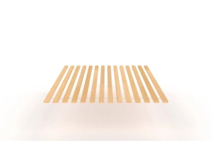 Stelaż lamelowy sosnowy pod materac Visby LEVITO / 140x200 cm