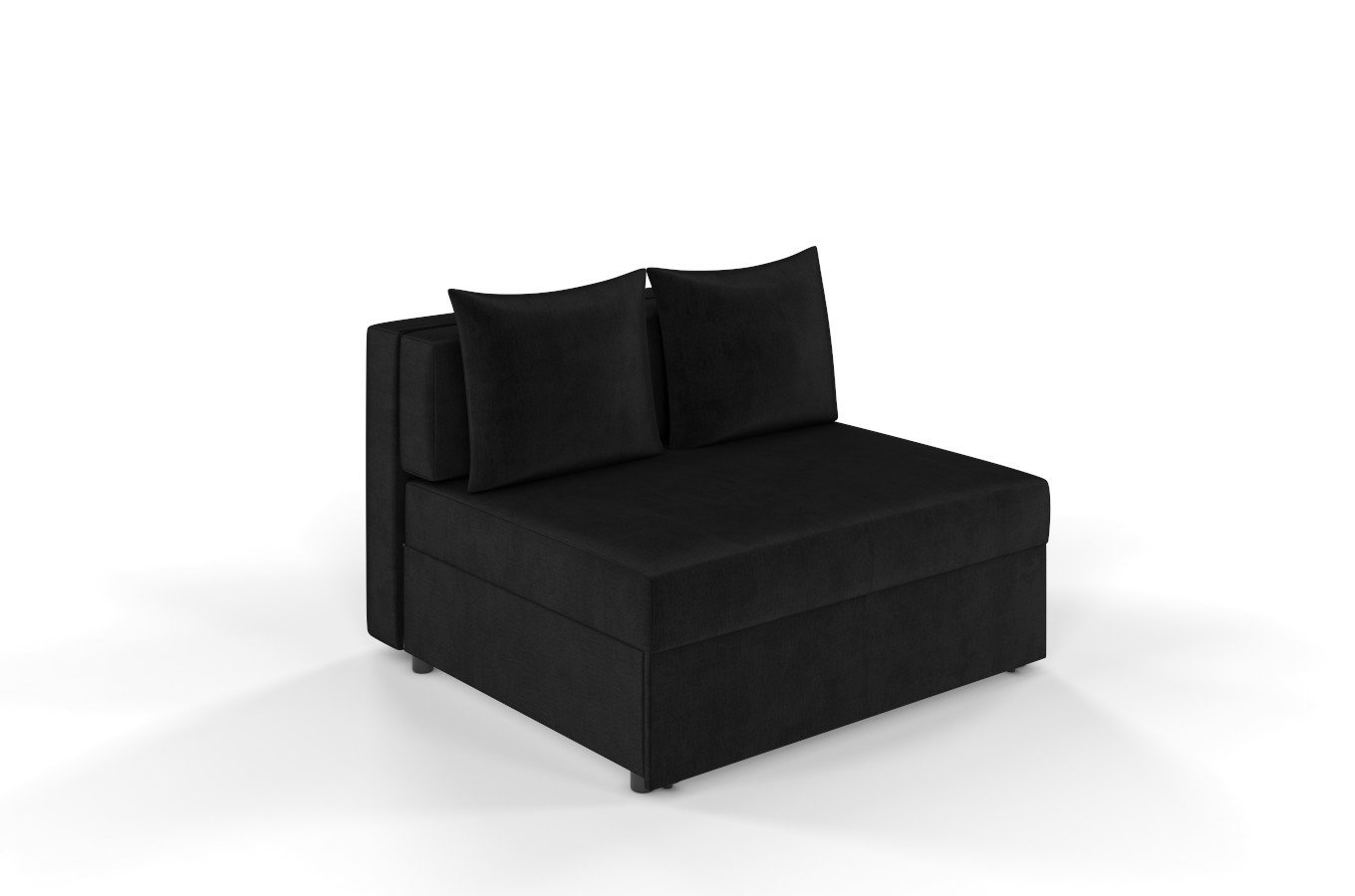 Nowoczesna rozkładana sofa Dancan OLGA z funkcją spania i pojemnikiem na pościel / 4 szerokości + 5 kolorów do wyboru!