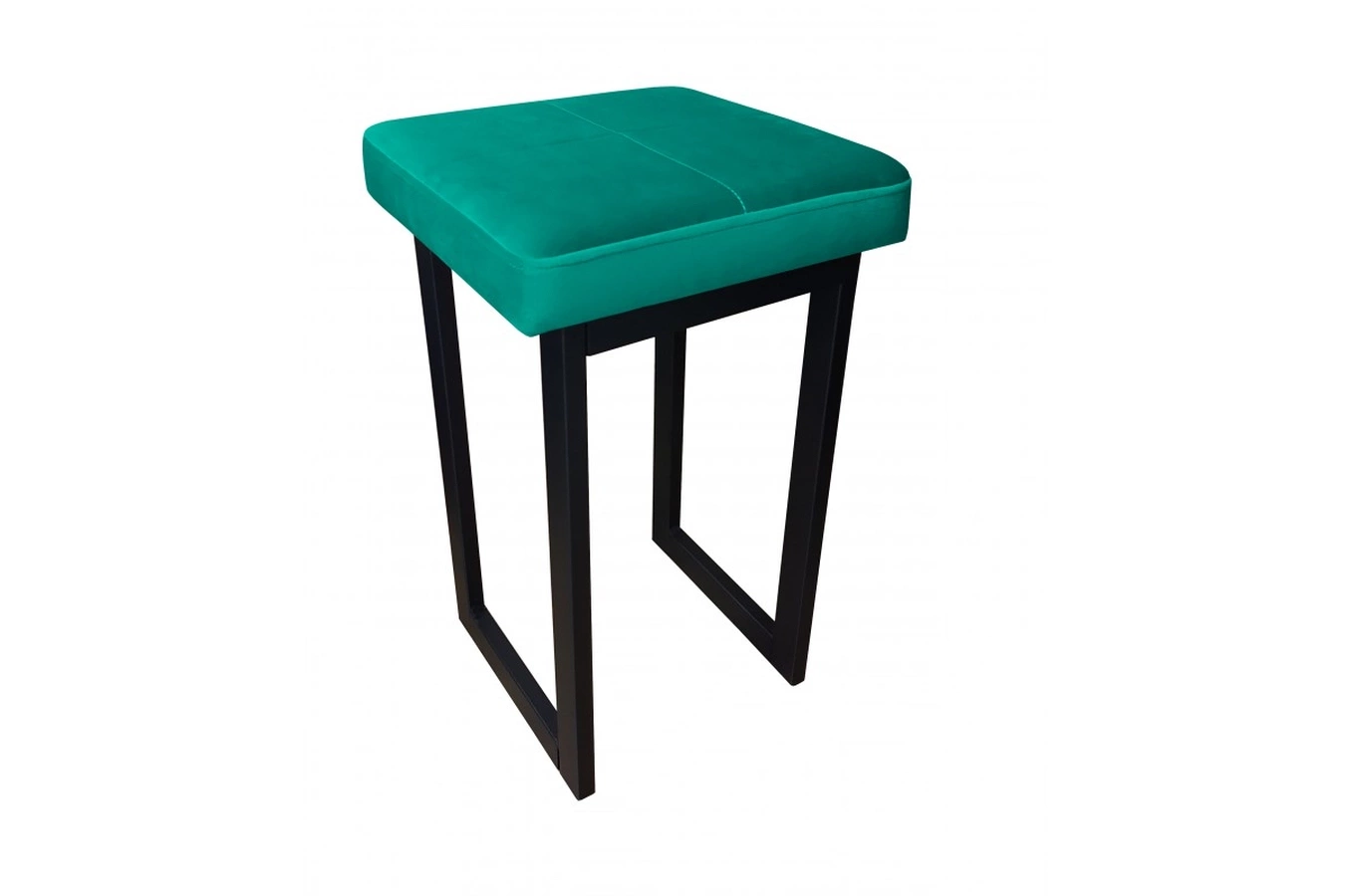 Tapicerowany taboret PRIMO na metalowych nogach / kolor tkaniny + podstawy do wyboru!