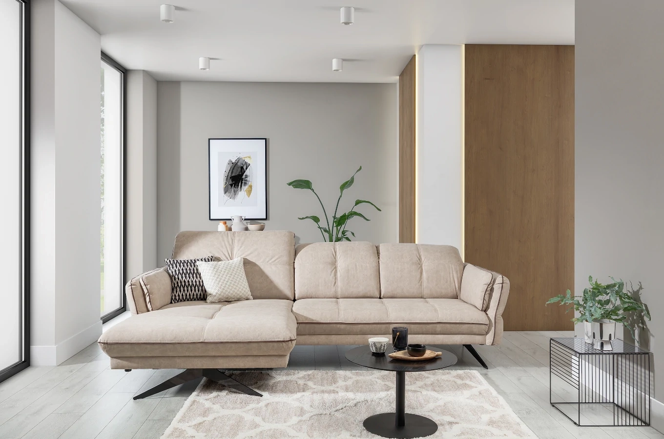 Nowoczesny narożnik SEWILLA L