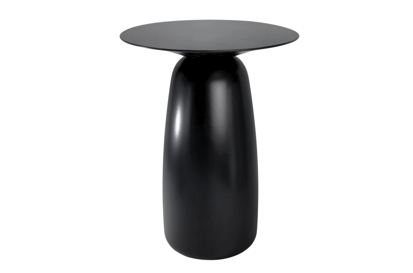 Stolik drewniany Kayani BAOBAB 44 różne kolory, wys. 44 cm / kolor czarny