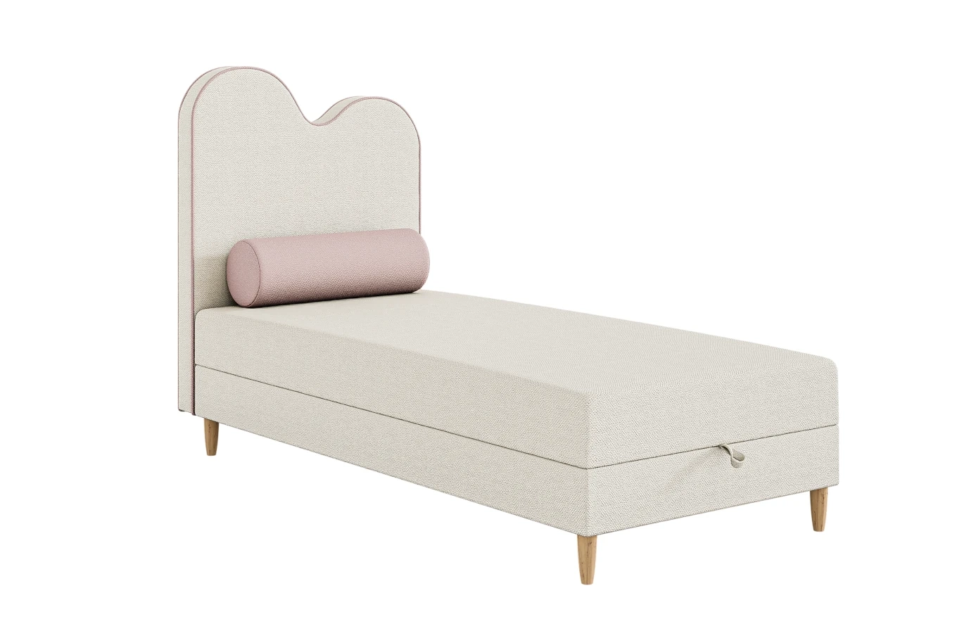 Tapicerowane dziecięce łóżko kontynentalne NEMO / szer. 90 cm