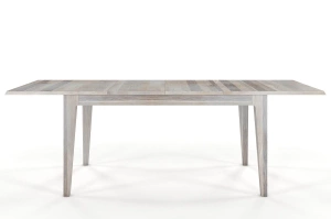 Stół drewniany dębowy rozkładany Visby CORTENA 140-220 cm / olej bielony