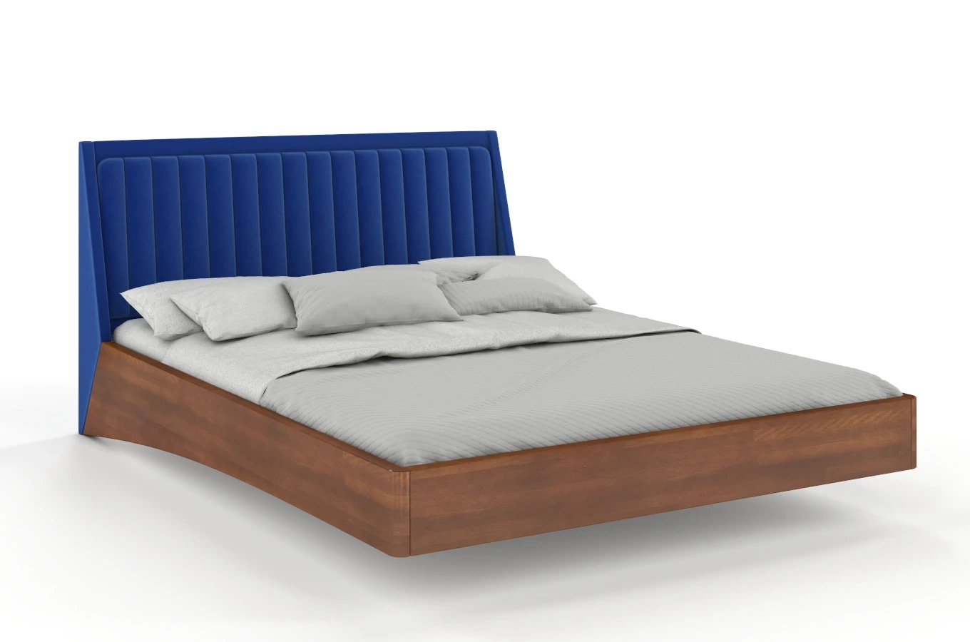 Łóżko lewitujące drewniane bukowe Visby ULF