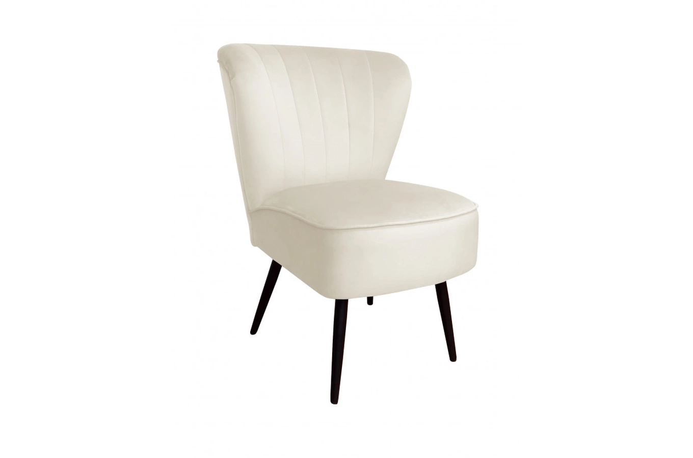 Tapicerowany fotel BOLSZEWIK na metalowych nogach