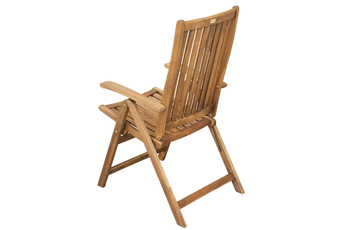 Drewniane składane krzesło ogrodowe SINTRA PLUS z podłokietnikami / zestaw 2 sztuk