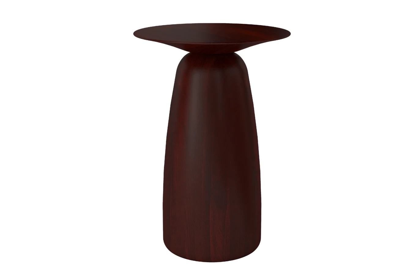 Stolik drewniany Kayani BAOBAB 44 różne kolory, wys. 44 cm / kolor palisander