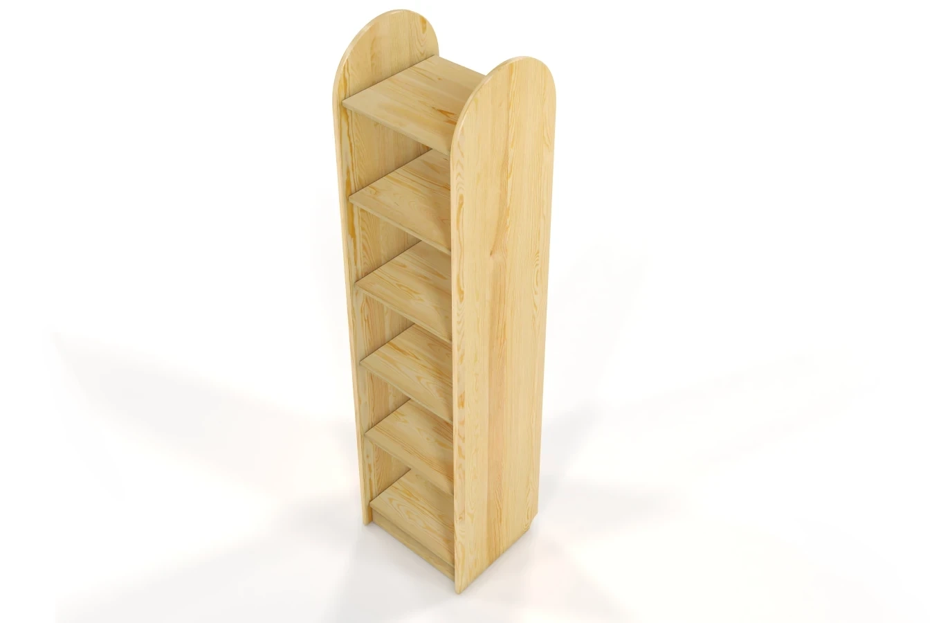 Regał drewniany sosnowy Visby KLIPPEN / 3 szerokości