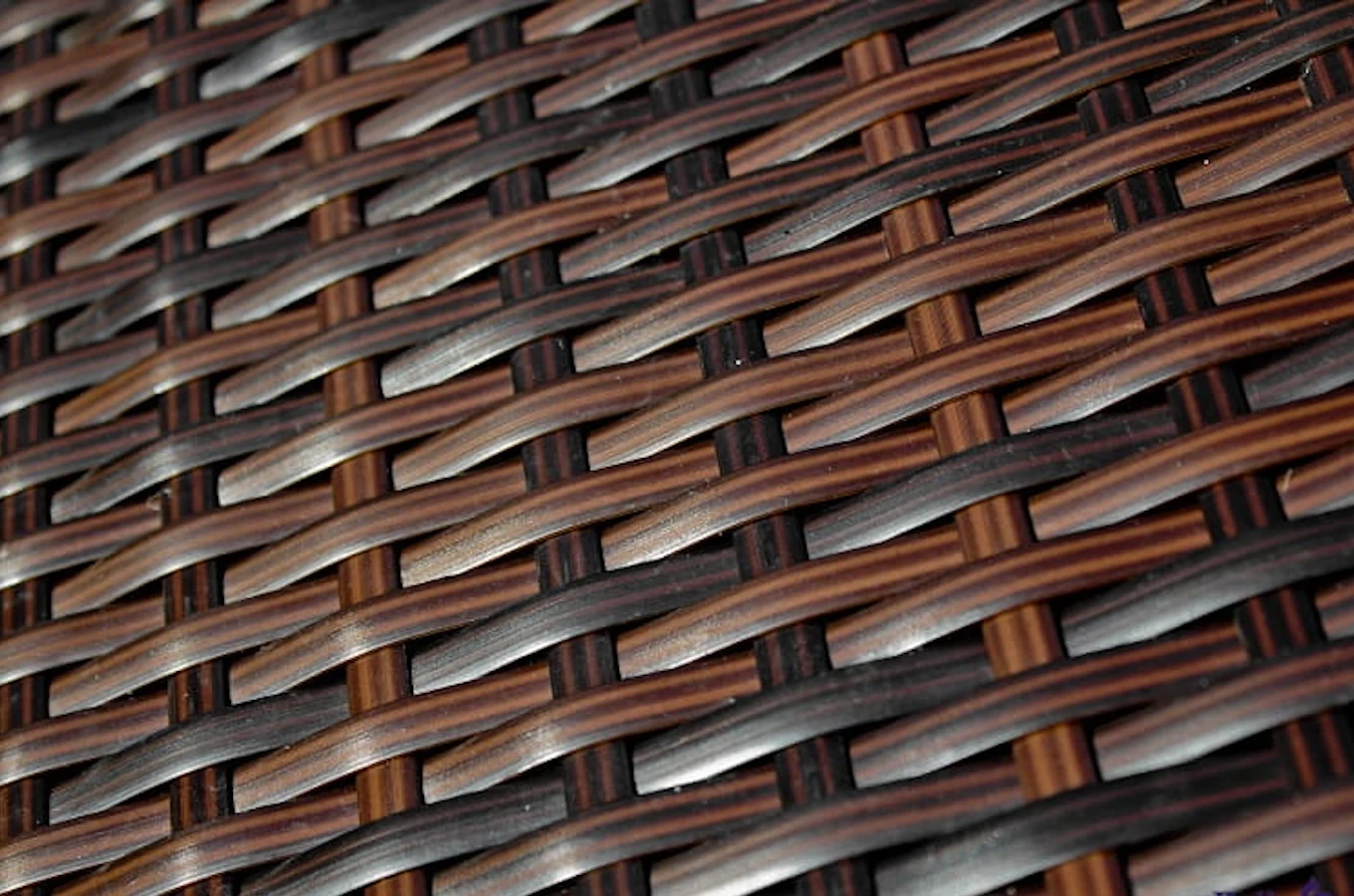 Zestaw mebli ogrodowych z technorattanu SERRA / Stół + 8 krzeseł