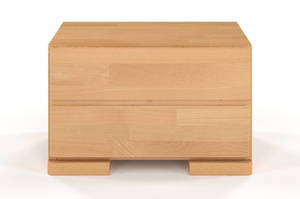 Drewniana szafka nocna bukowa Visby Sandemo 1S / szer. 40 cm
