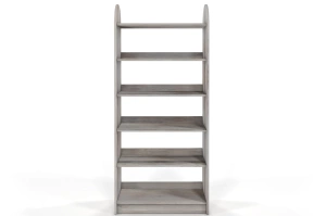 Regał drewniany dębowy Visby KLIPPEN / szerokość 80 cm, olej bielony