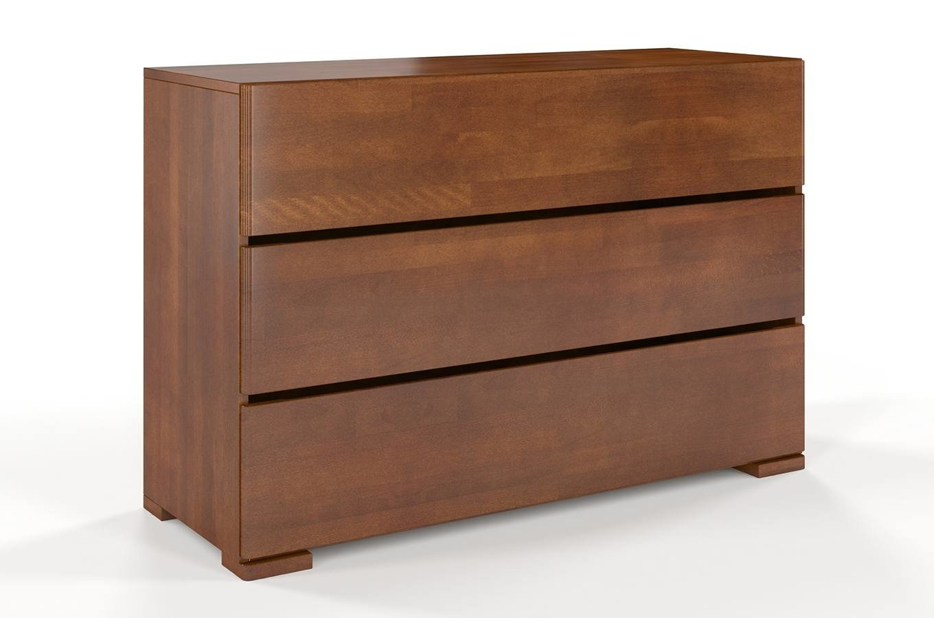 Drewniana komoda bukowa Visby Sandemo 3S / kolor biały