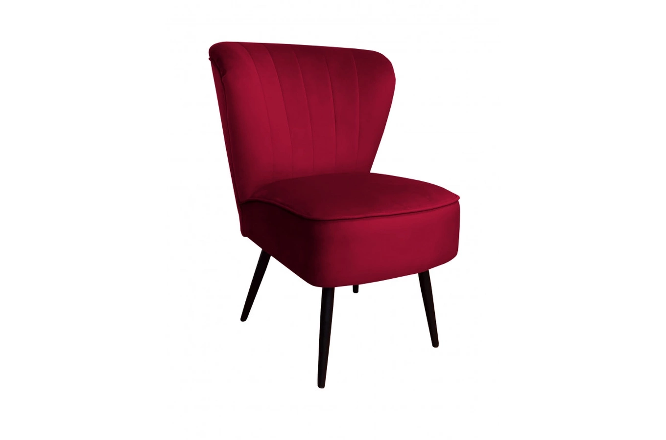 Tapicerowany fotel BOLSZEWIK na metalowych nogach