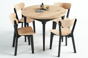 Drewniane krzesło dębowe KR-17