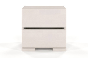 Drewniana szafka nocna bukowa Visby Sandemo High 2S / szer. 40 cm