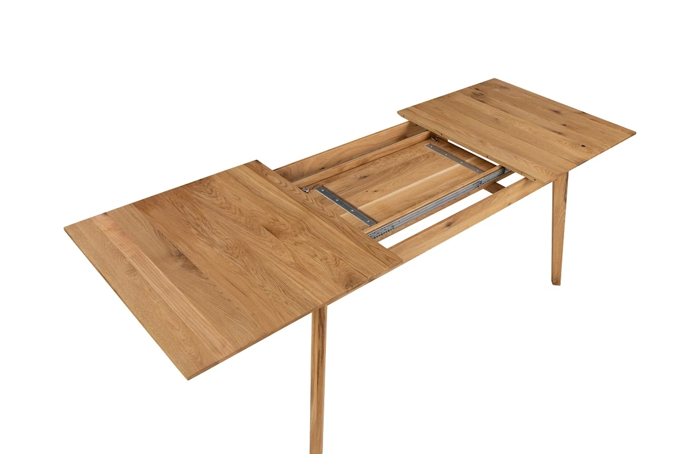 Rozkładany dębowy stół FRANS 180-260 x 90 cm (dąb naturalny)