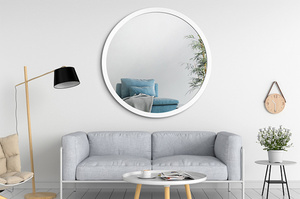 Okrągłe lustro SCANDINAVIA BOLD / rama dostępna w 5 kolorach