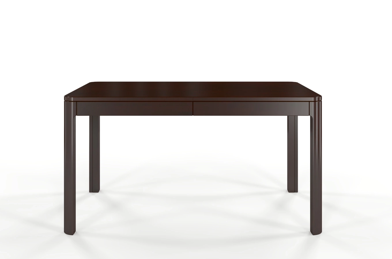 Stół drewniany bukowy rozkładany Skandica RUBY 140-260 cm / kolor palisander