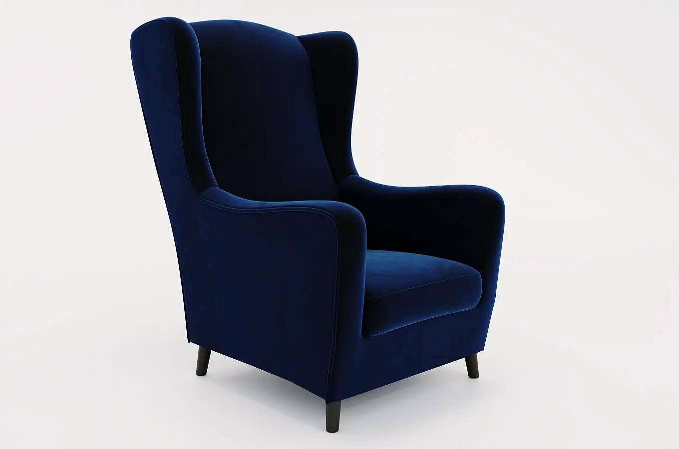 Fotel uszak Skandica AGNETA / 4 kolory tapicerki + 2 kolory nóg do wyboru!