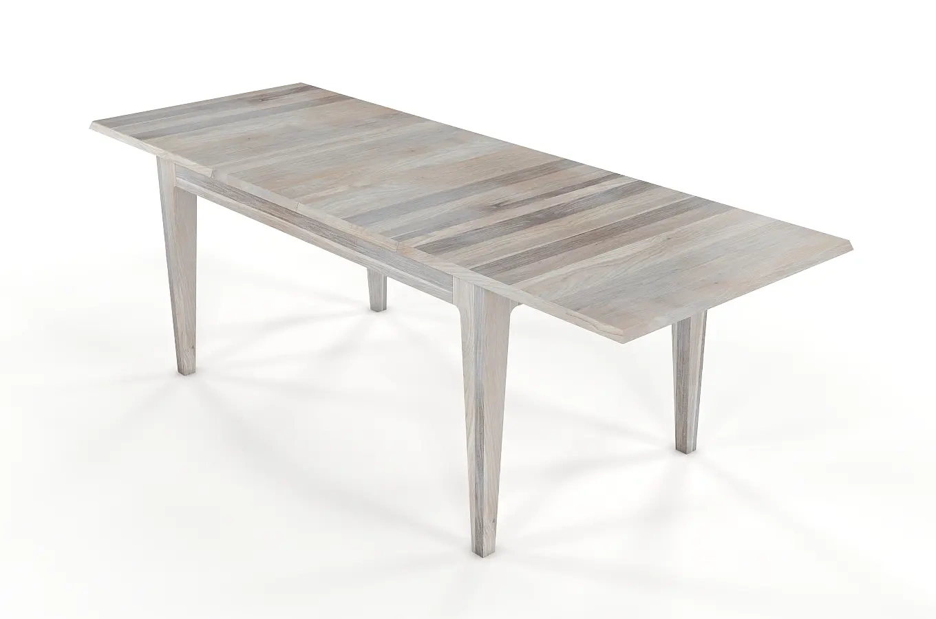 Stół drewniany dębowy rozkładany Visby CORTENA 140-220 cm