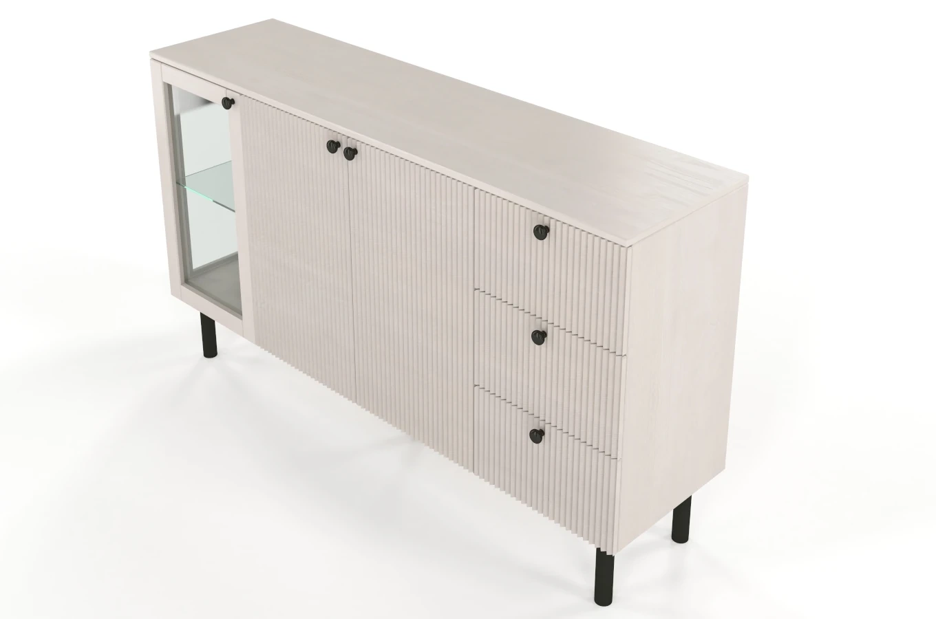 Komoda sosnowa Visby Norvik / szer. 160 cm