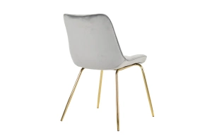 Nowoczesne krzesło NESTOR z pionowym tapicerowaniem