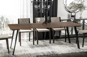 Nowoczesny rozkładany stół LIWIA 130-210 x 80 cm (dąb monastery)