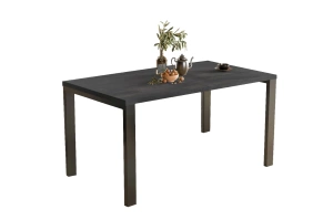 Nowoczesny rozkładany stół GARANT 130-265 x 80 cm (ciemny beton)