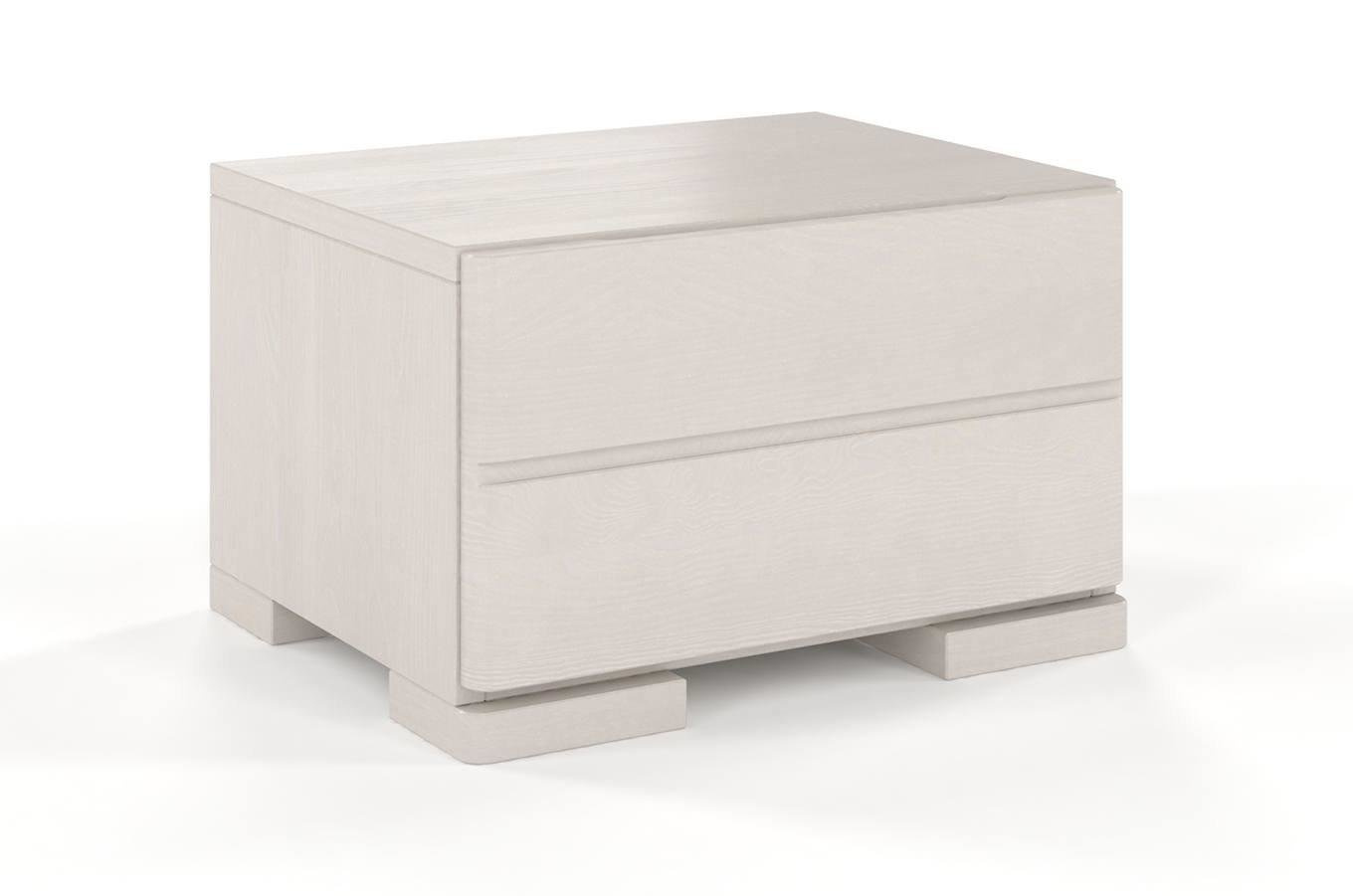 Drewniana szafka nocna sosnowa Visby Sandemo 1S / kolor naturalny