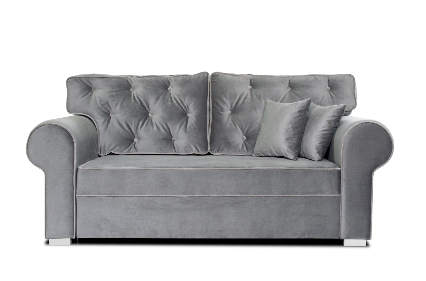Elegancka sofa ROSIE z pikowanym oparciem / szerokość 185 cm