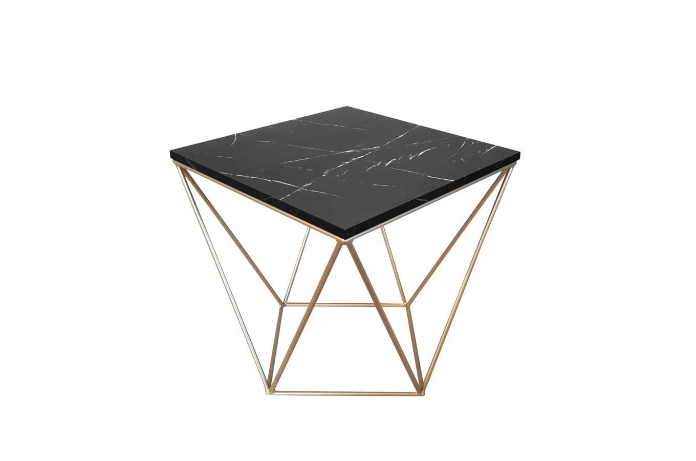 Druciany stolik kawowy MARKONI / kolor blatu i podstawy do wyboru!