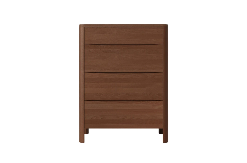 Drewniana komoda bukowa Visby MODENA 80 / kolor orzech