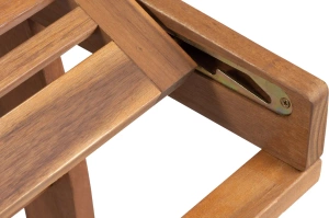 Leżak ogrodowy SINTRA z drewna akacjowego