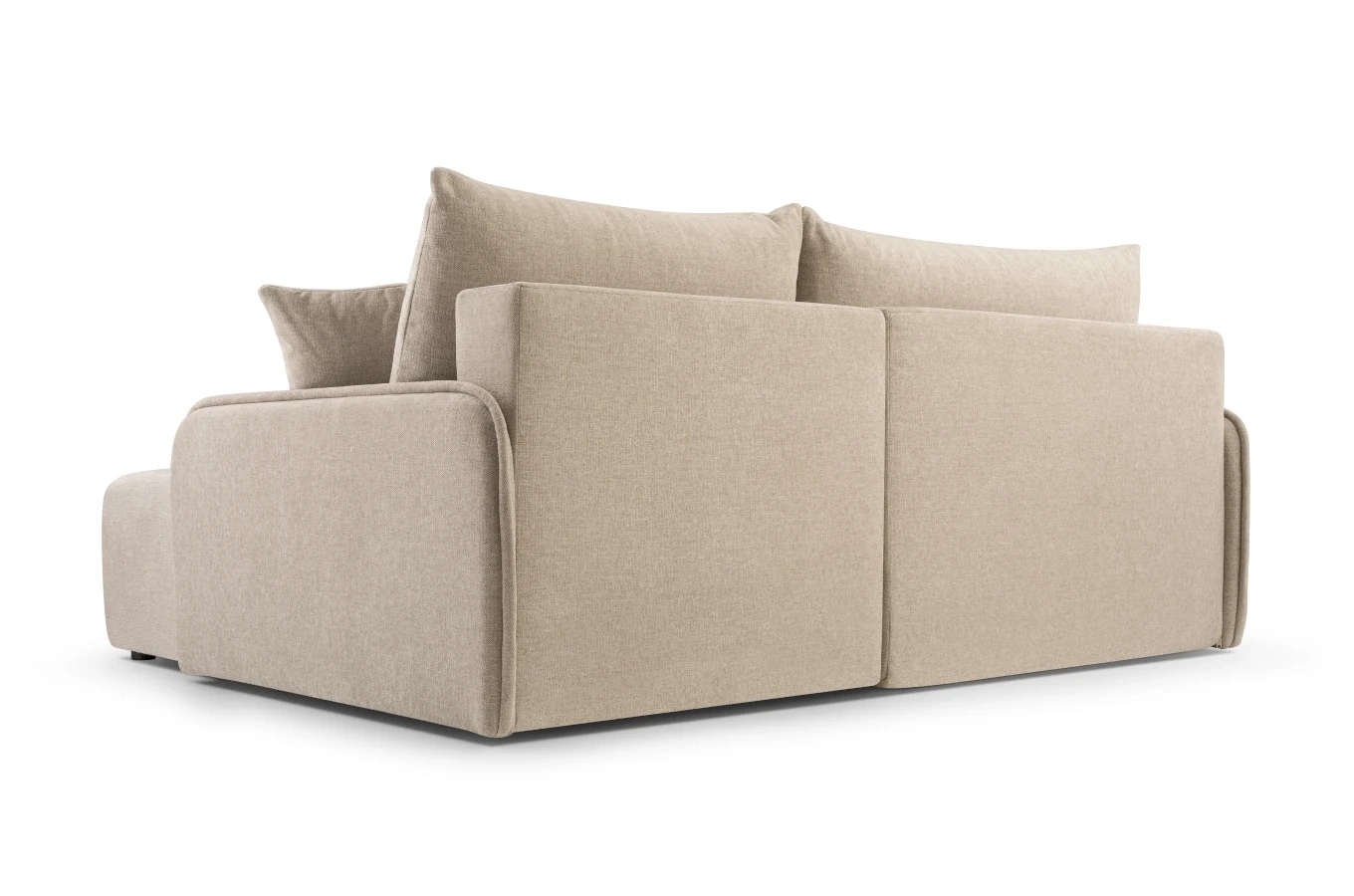 Nowoczesny rozkładany narożnik DIKSI z pojemnikiem na pościel