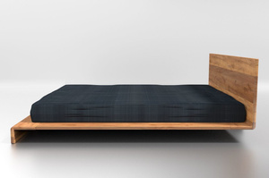 Drewniane łóżko do sypialni PAUL