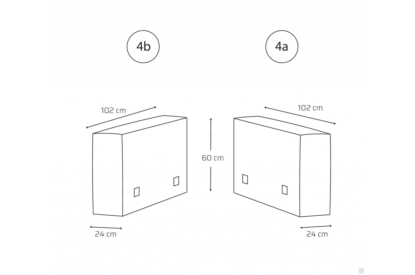 Nowoczesna sofa modułowa MINKY 1