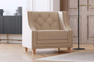 Elegancki fotel RETRO + w angielskim stylu
